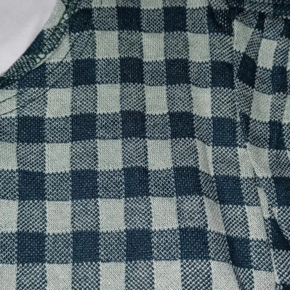 altar'd state checkered crop top - Picture 3 of 5